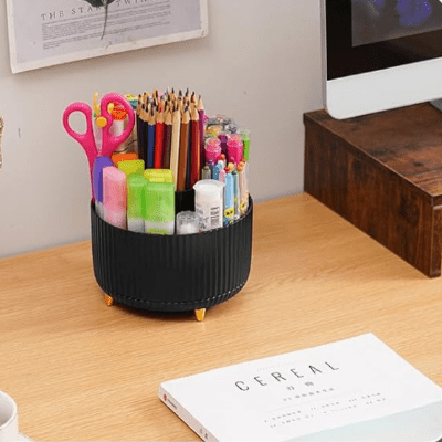 Organisateur Bureau - DesktopOrganizer™ - Noir - Mon rangement de rêve