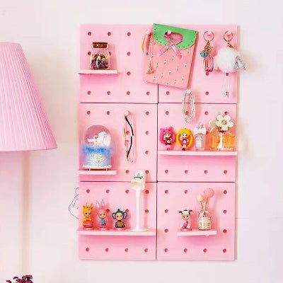 Rangement Mural - WallGrid™ - Rose - Mon rangement de rêve