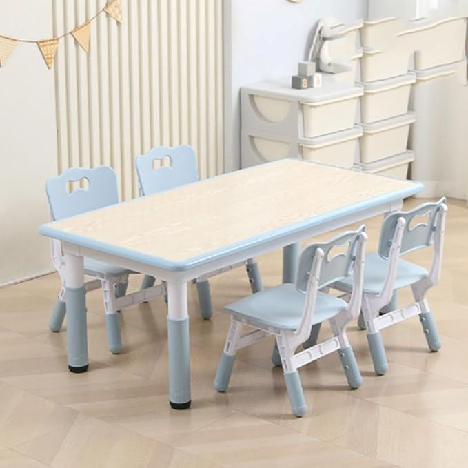 Table pour Enfant - TableMultiActivités™ - Gris - Mon rangement de rêve