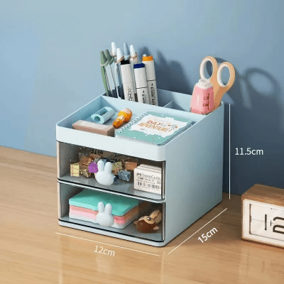 Organisateur Bureau - MultiFunctionalOrganizer™ - Bleu - Mon rangement de rêve