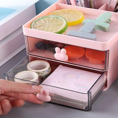 Organisateur Bureau - MultiFunctionalOrganizer™ - Rose - Mon rangement de rêve