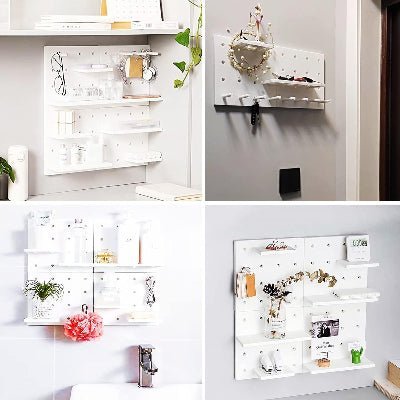 Rangement Mural - WallGrid™ - Blanc - Mon rangement de rêve