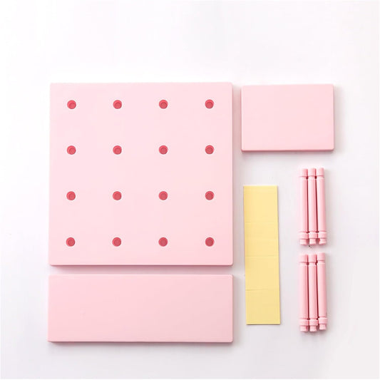 Rangement Mural - WallGrid™ - Rose - Mon rangement de rêve